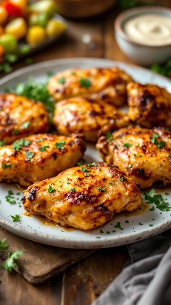 crispy baked chicken thighs
