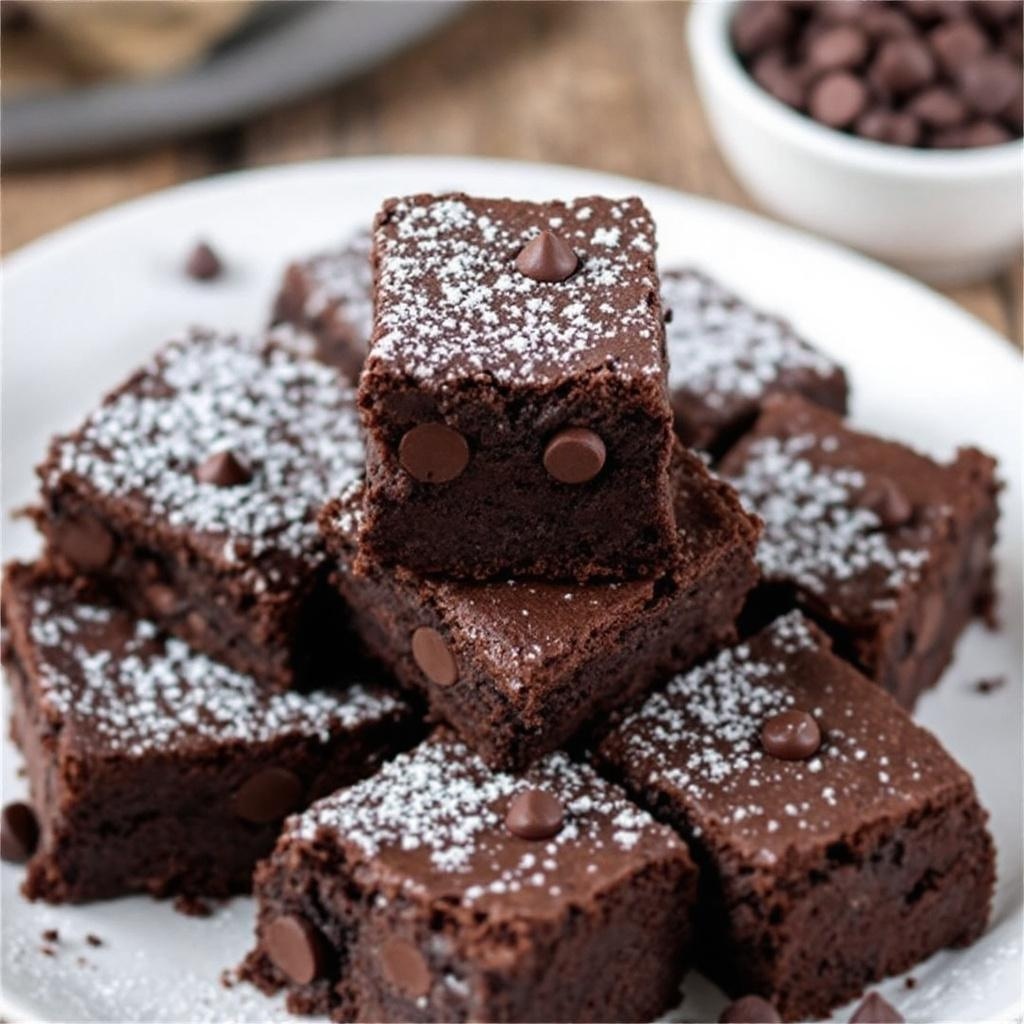 Eggless Brownies