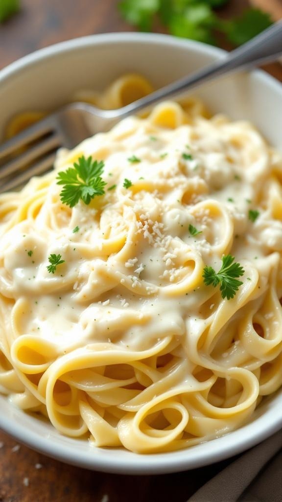 Healthy Cottage Cheese Alfredo Sauce
