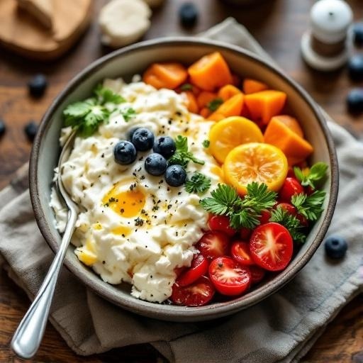 Cottage Cheese Breakfast Bowl