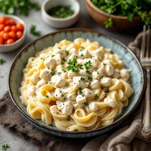 Cottage Cheese Alfredo